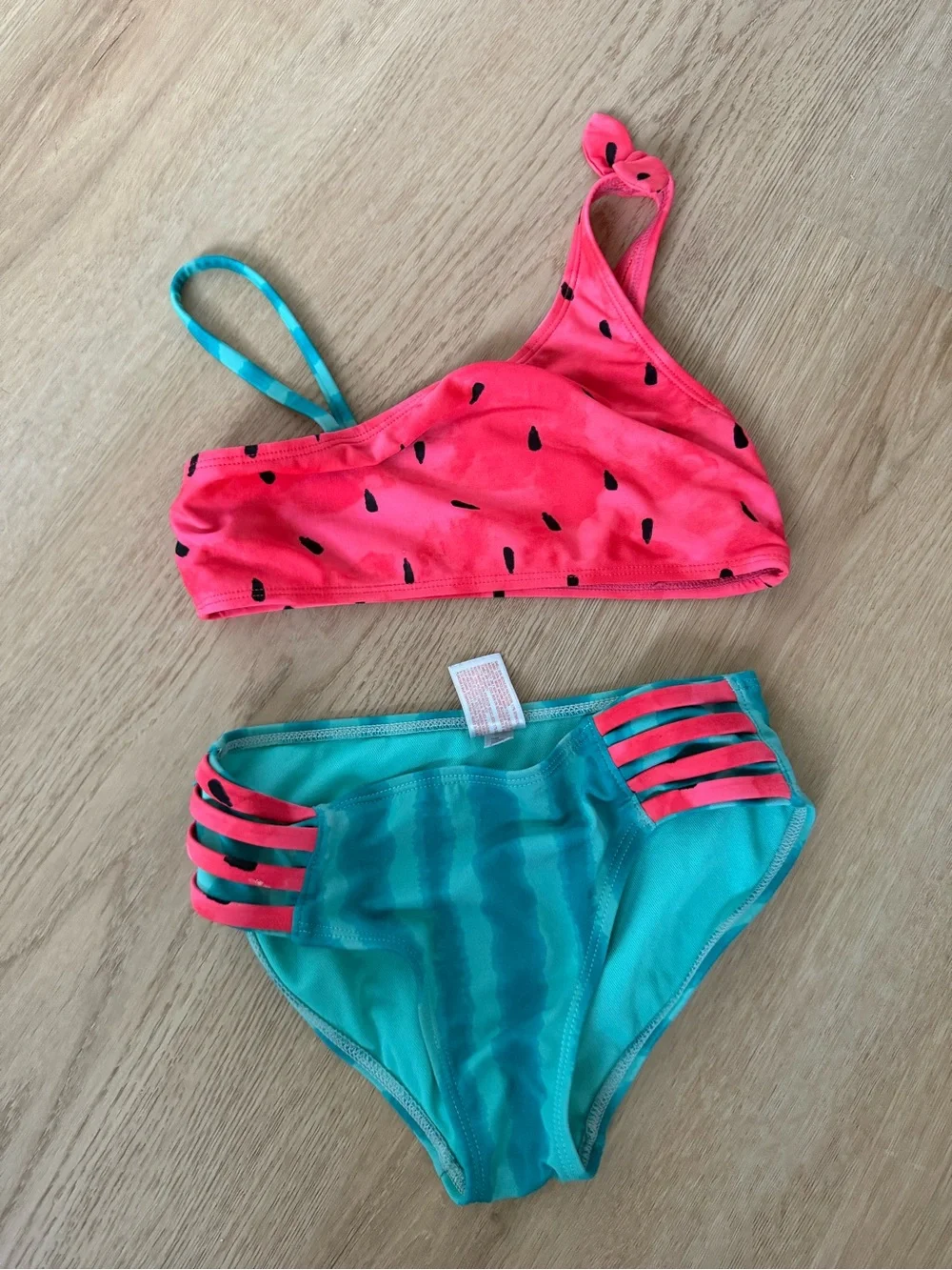 Cat & Jack Teal Girls Swim Bottoms